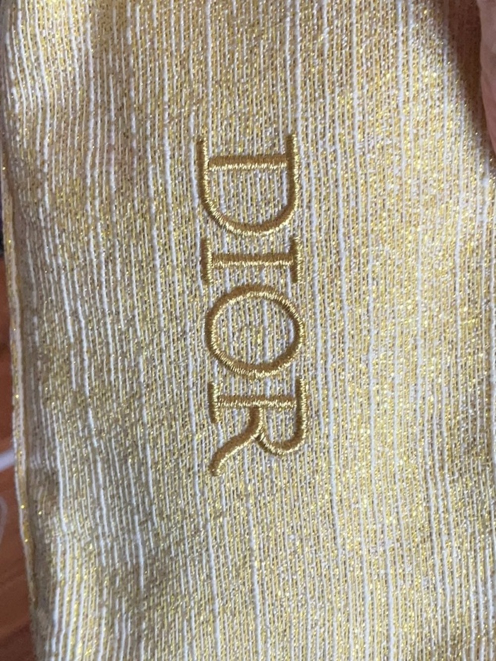 New Dior makeup bag without tags $85 retail